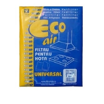 Filtru pentru hota universal, ECOair, alb, 50x120 cm Filtru pentru hota universal, ECOair, alb, 50x120 cm