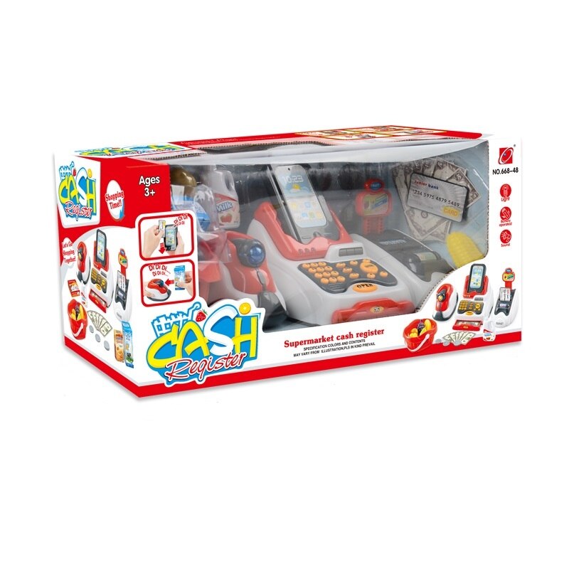 Casa de marcat pentru copii + 24 de accesorii