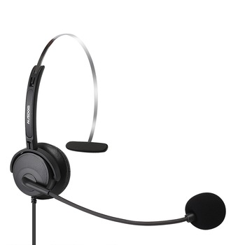 Casca cu microfon BH01, pentru Call Center, Skype VOIP, ZOOM, MEET, TEAM, negru Casca cu microfon BH01, pentru Call Center, Skype VOIP, ZOOM, MEET, TEAM, negru