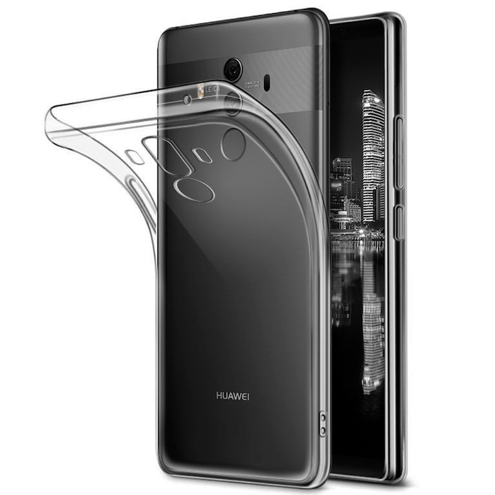 Husa din silicon Huawei Mate 10 Pro, Transparent