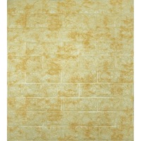 panou decorativ 3d autoadeziv galben cu striatii lucios spuma moale dimensiune 70cm x 77cm 6mm grosime imagen 12_0_
0
