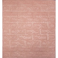 panou decorativ 3d autoadeziv roz lucios spuma moale dimensiune 70cm x 77cm 6mm grosime imagen 35_0_
0