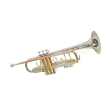 Trompeta argintiu & auriu Karl Glaser Modell 409 Trompeta argintiu & auriu Karl Glaser Modell 409