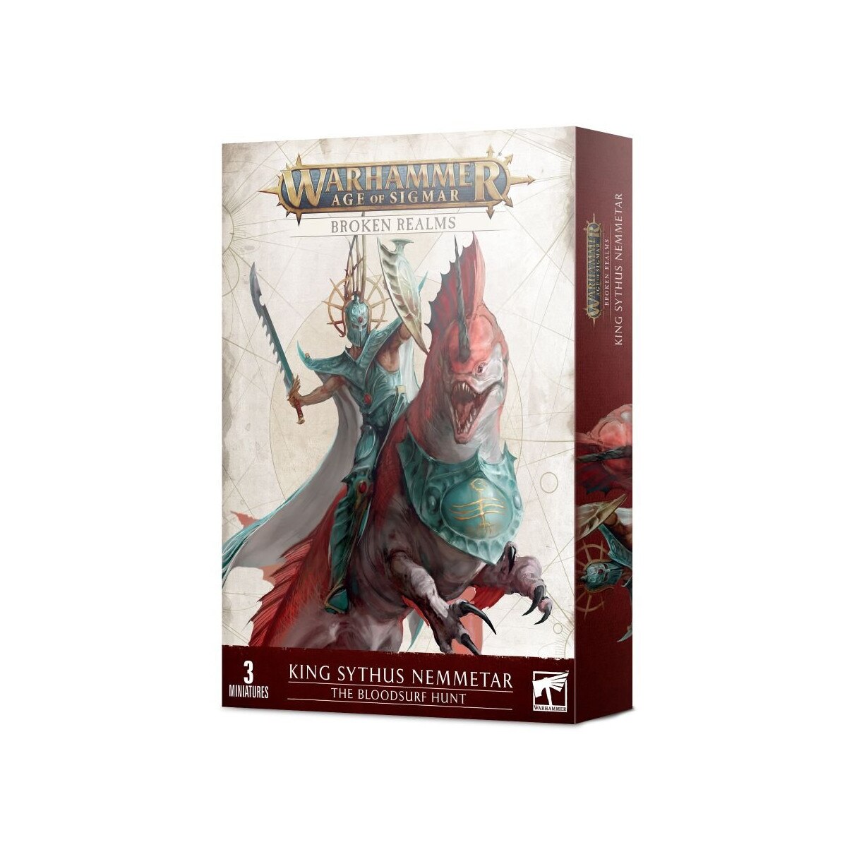 Pachet Miniaturi Warhammer AOS, Games Workshop, King Sythus Nemmetar The Bloodsurf Hunt