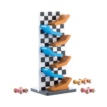 Pista din lemn pentru masinute, Gadget Kids Wimai, InnovaGoods Pista din lemn pentru masinute, Gadget Kids Wimai, InnovaGoods