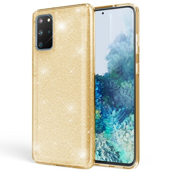Husa Samsung Galaxy S20 FE G780 Glitter Gold Husa Samsung Galaxy S20 FE G780 Glitter Gold