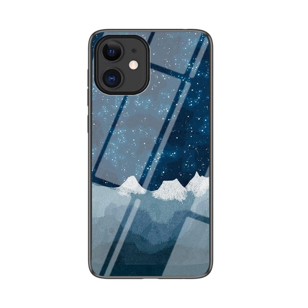 Husa Apple iPhone 12 Mini model Glass Night Sky, Antisoc, TPU Hybrid, Viceversa Multicolor