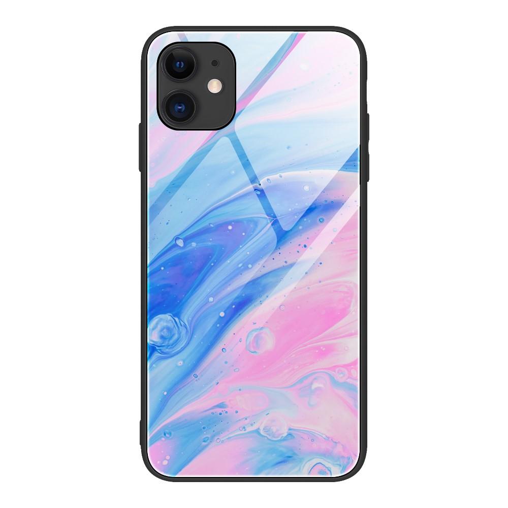 Husa Apple iPhone 12 Mini model Glass Watercolor, Antisoc, TPU Hybrid, Viceversa Multicolor
