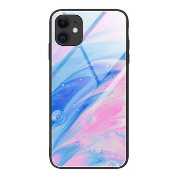 Husa Apple iPhone 12 Mini model Glass Watercolor, Antisoc, TPU Hybrid, Viceversa Multicolor Husa Apple iPhone 12 Mini model Glass Watercolor, Antisoc, TPU Hybrid, Viceversa Multicolor