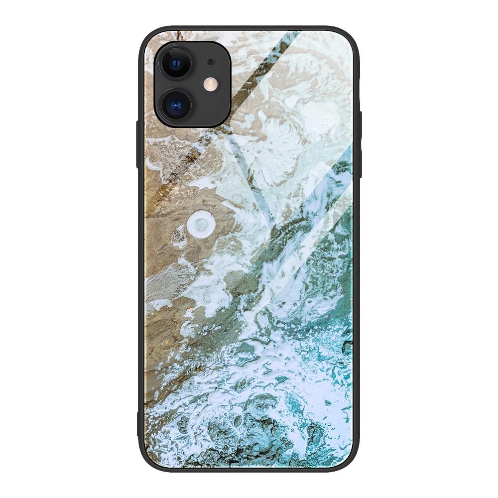 Husa Apple iPhone 12 Mini model Glass Snow Line, Antisoc, TPU Hybrid, Viceversa Multicolor