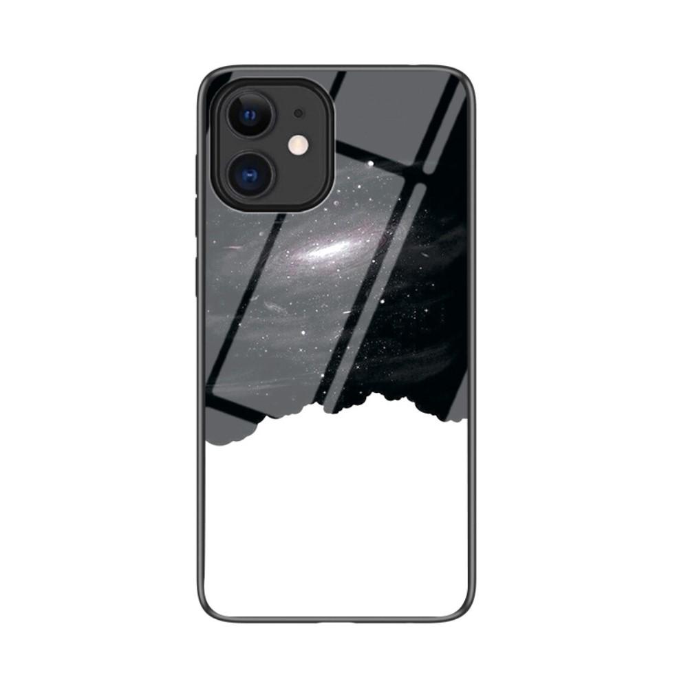 Husa Apple iPhone 12 Mini model Glass Milky Way, Antisoc, TPU Hybrid, Viceversa Multicolor