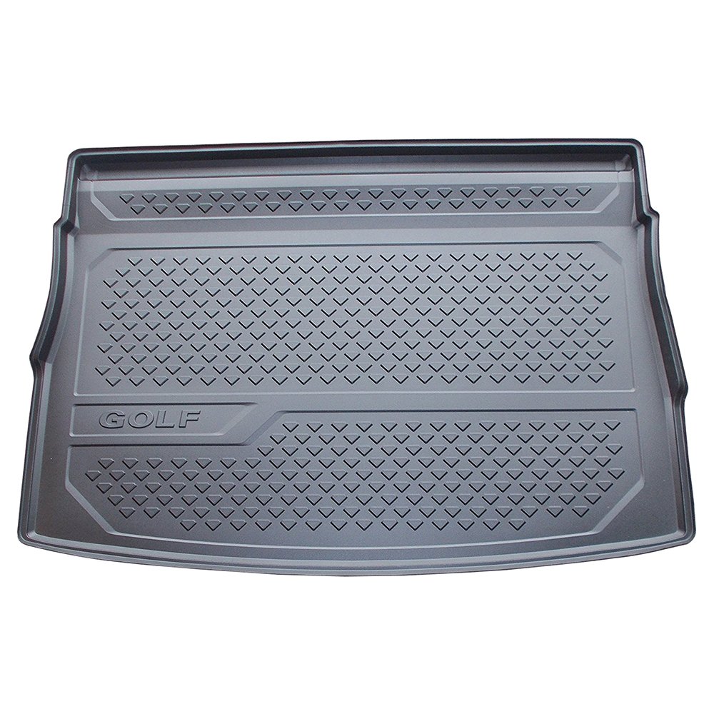 Tava protectie portbagaj, originala Volkswagen Golf 7 Sportsvan (A7-5G) 2014->, poliuretan expandat, podea variabila, Negru