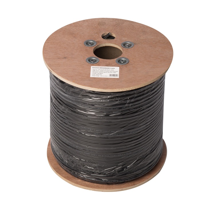 KDS Datalink Cat6e FTP kábel, 0.56 mm, 305 m tekercs