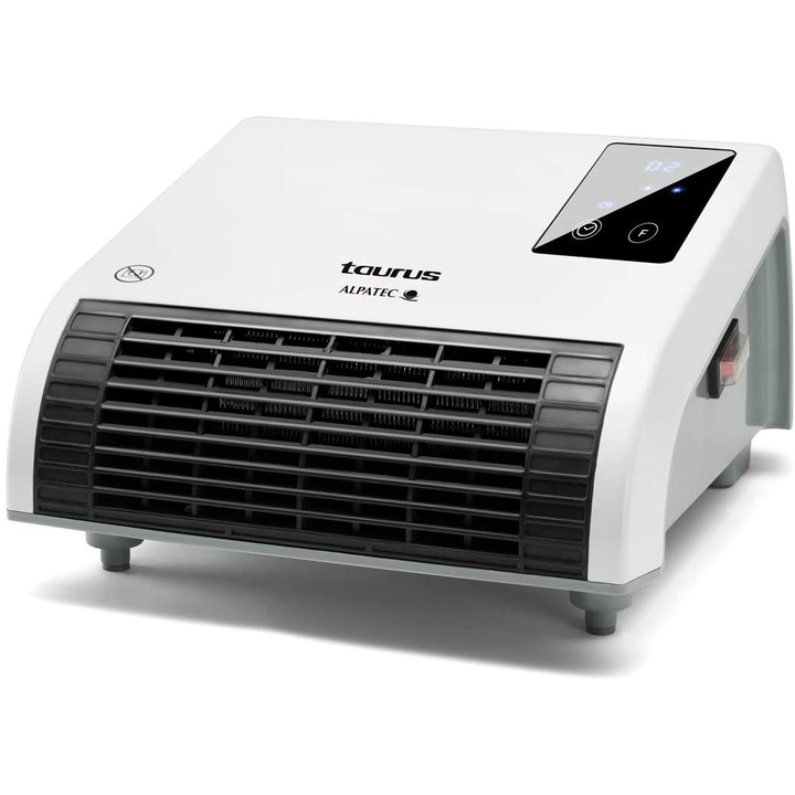 Taurus, Alpatec RCMB231 Керамичен нагревател, стенен/стоящ, 2000W, 2 нива, IP 22, седмично и дневно програмиране, 12-часов таймер, LED дисплей, температура: 10°C - 49°C, Термична защита, Дистанционно управление
