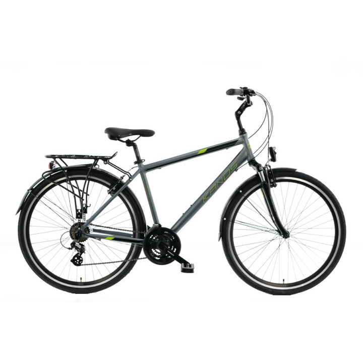 Bелосипед Kands® Travel-X Алуминий, Kолела 28", Графит, 182-200 cm височина