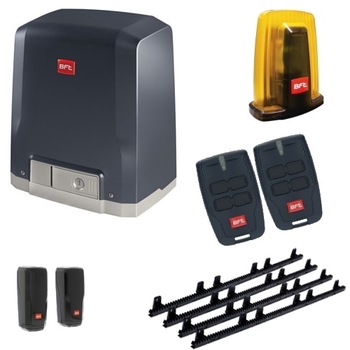 Kit automatizare, poarta culisanta, Bft Deimos Bt A400, pentru porti cu greutatea pana la 400 kg, 50w, 12m/min, 24v Kit automatizare, poarta culisanta, Bft Deimos Bt A400, pentru porti cu greutatea pana la 400 kg, 50w, 12m/min, 24v