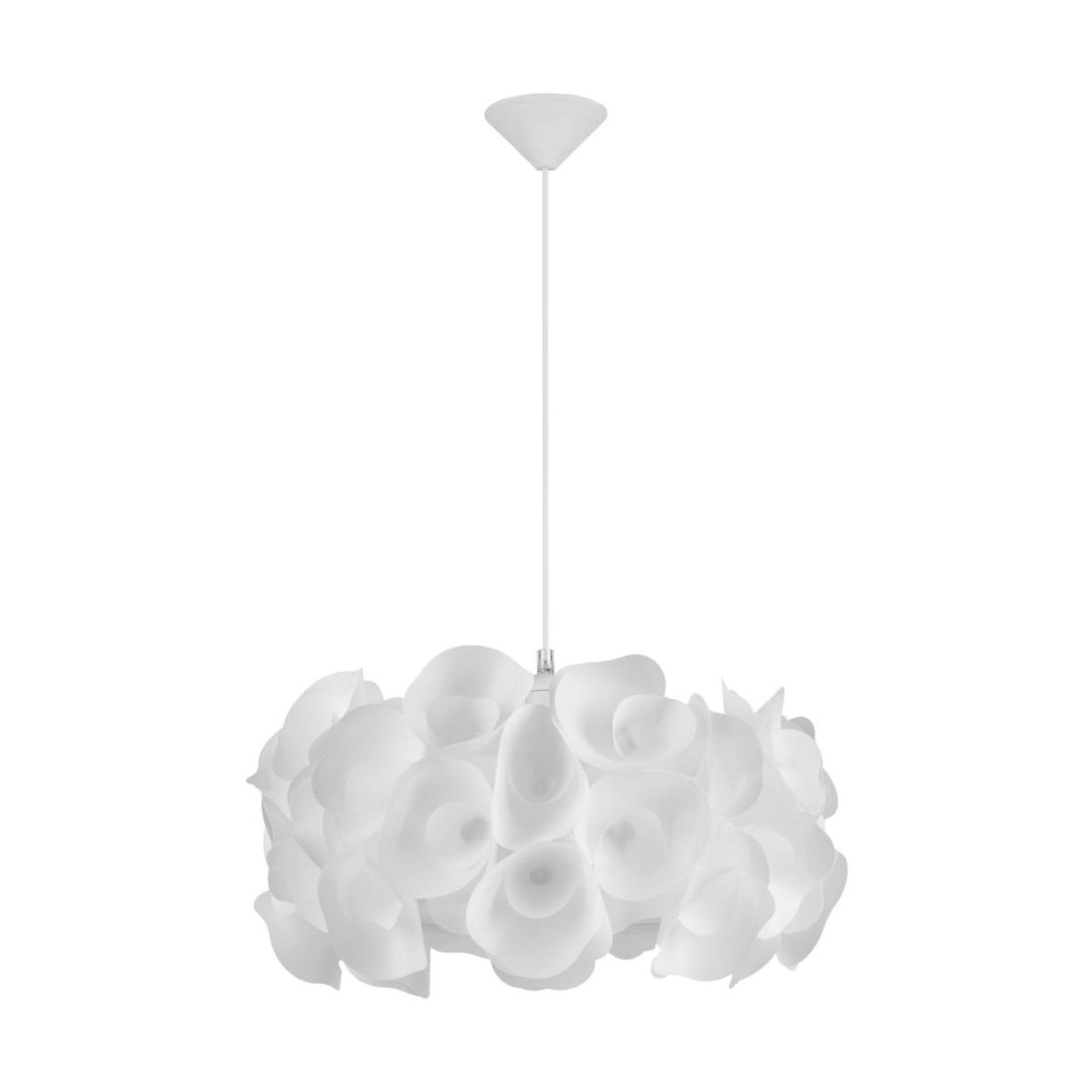 Corp de iluminat Inspire Mussel, E27 Alb Satinat, pentru interior, 50x123 cm