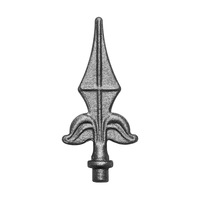 varf din otel pentru garduri si porti din fier forjat 130mm x 60mm baza 12mm model 40052 imagen 17_0_
0