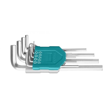 Set 9 chei imbus, torx T10-T50, brat extra lung, Total Industrial Set 9 chei imbus, torx T10-T50, brat extra lung, Total Industrial
