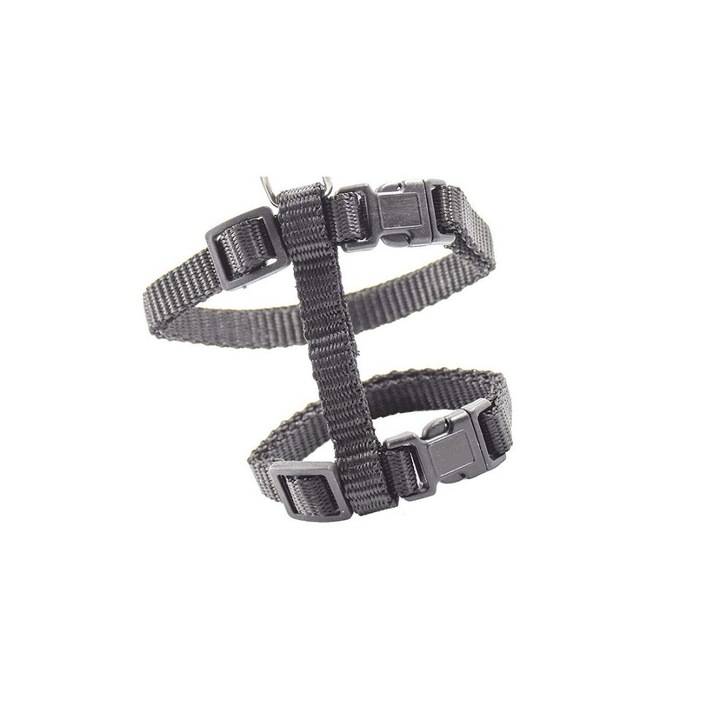 Set ham si lesa pentru pisici, reglabil 25x45cm