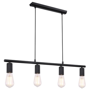 Plafoniera Globo Martha 54008-4H, 4 x 60 maxim, E27, Negru Plafoniera Globo Martha 54008-4H, 4 x 60 maxim, E27, Negru