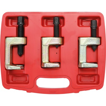 Trusa prese pentru pivoti rotule si capete de bara 23 - 28 - 34 mm, 3 piese, BGS 6249 Trusa prese pentru pivoti rotule si capete de bara 23 - 28 - 34 mm, 3 piese, BGS 6249