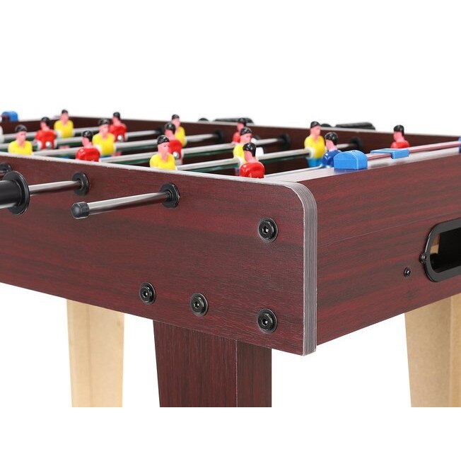 Masa Joc de Mini Fotbal Foosball XL, cu 18 Jucatori, 5 Mingi