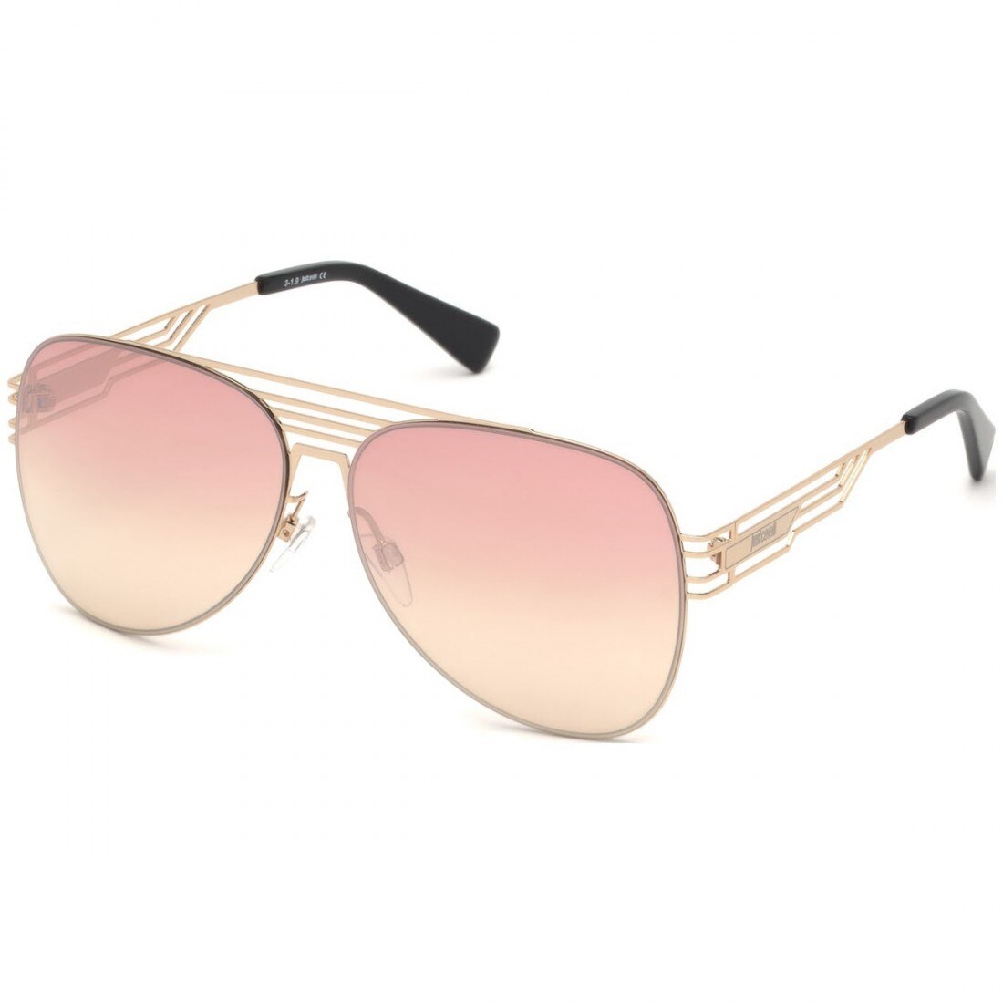 Ochelari de soare Unisex, JUST CAVALLI JC914S 32F Auriu