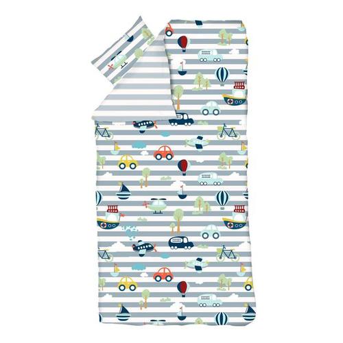 Lenjerie pat Flexa Transportation 50x70cm