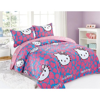 Set 3 piese, cuvertura de pat dublu si doua fete de perna - CC2 Set 3 piese, cuvertura de pat dublu si doua fete de perna - CC2