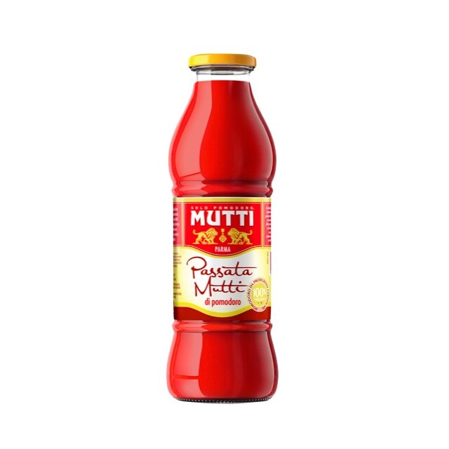 Rosii Pasate Mutti Sticla de 700g