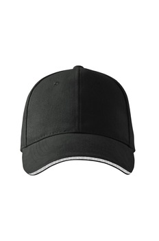 Sapca Malfini unisex, reglabila Sandwich 6P, gri ardezie Sapca Malfini unisex, reglabila Sandwich 6P, gri ardezie