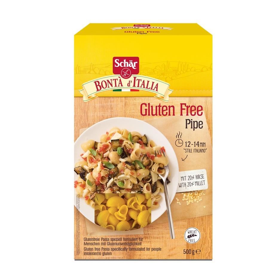 Paste fara gluten Pipe 500g Schar