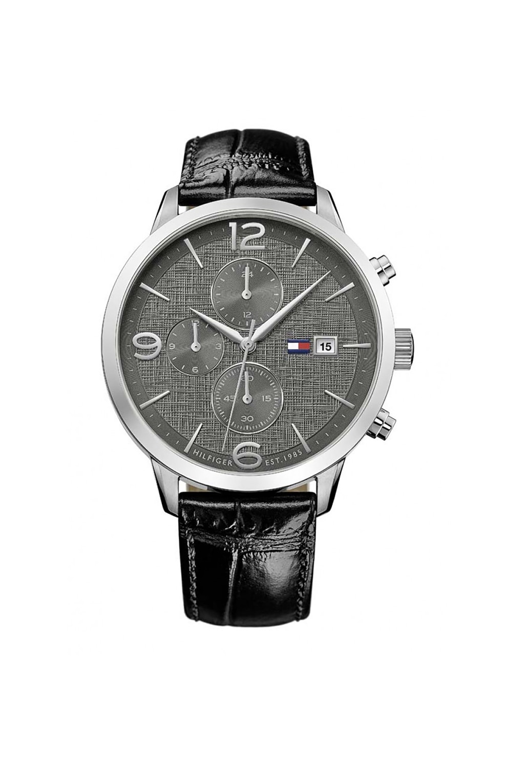 Ceas barbatesc Tommy Hilfiger, Negru/Gri