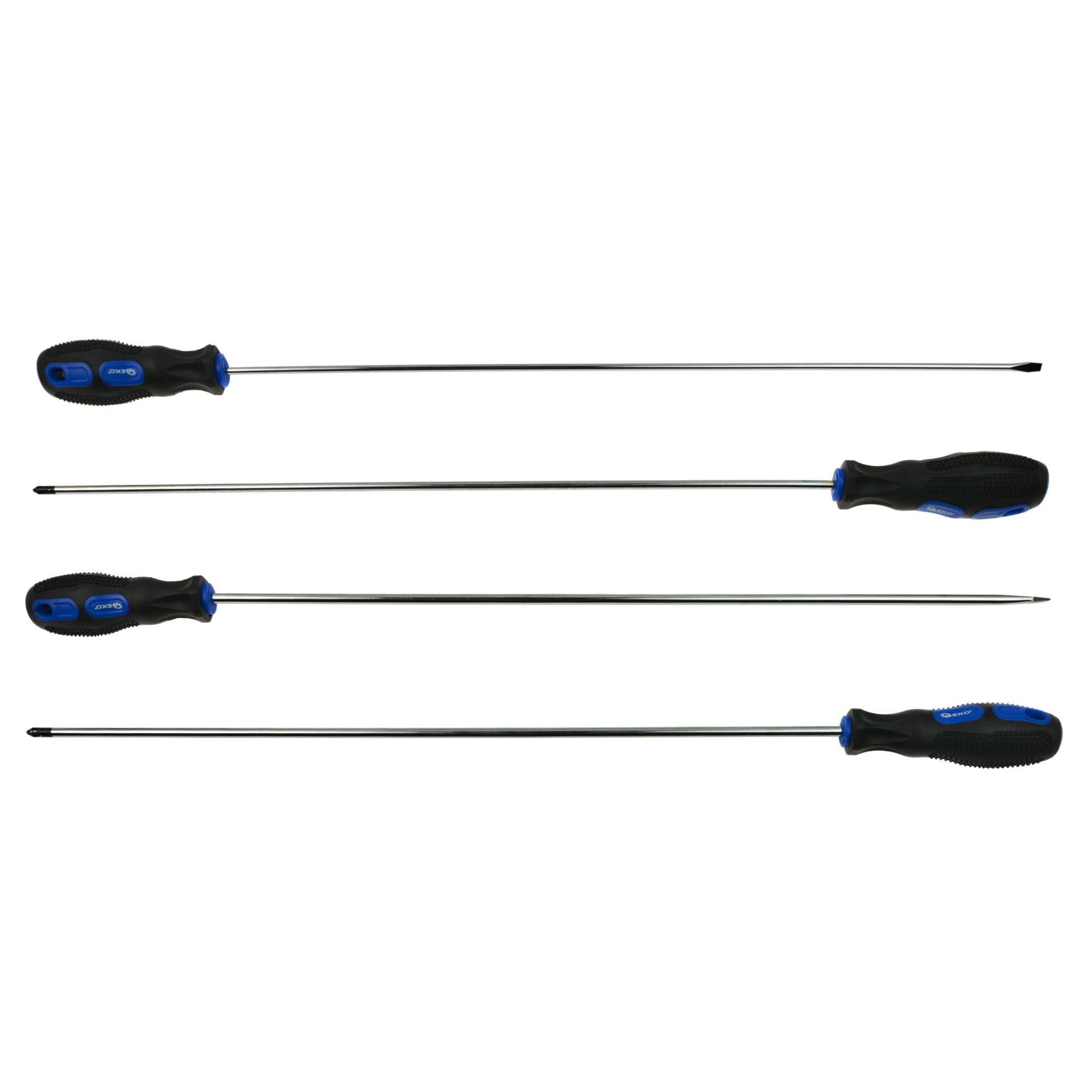 Set de 4 surubelnite lungi 450mm, GEKO G30588