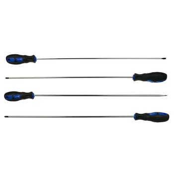Set de 4 surubelnite lungi 450mm, GEKO G30588 Set de 4 surubelnite lungi 450mm, GEKO G30588