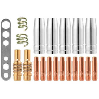 Set 20 consumabile pentru pistolet MIG MAG 150A, Intensiv Set 20 consumabile pentru pistolet MIG MAG 150A, Intensiv