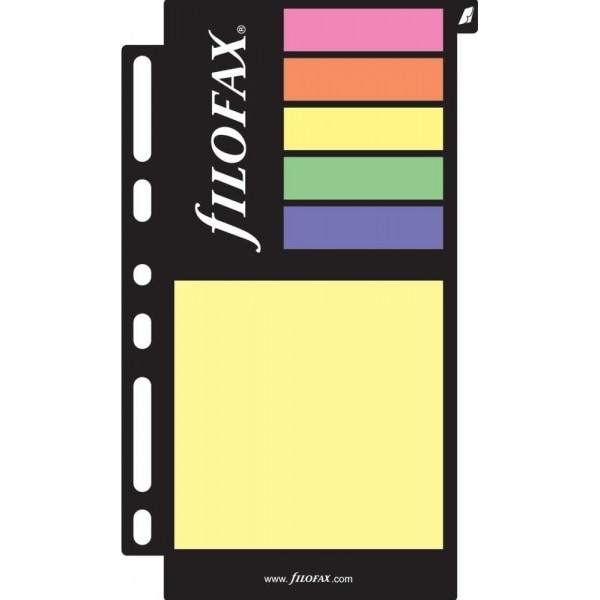 Notes adeziv hartie Filofax 95 mm x 170 mm