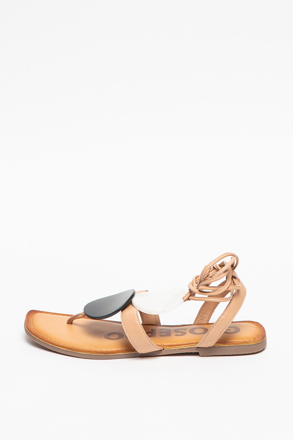 Gioseppo, Sandale de piele cu barete infasurabile Kovrov