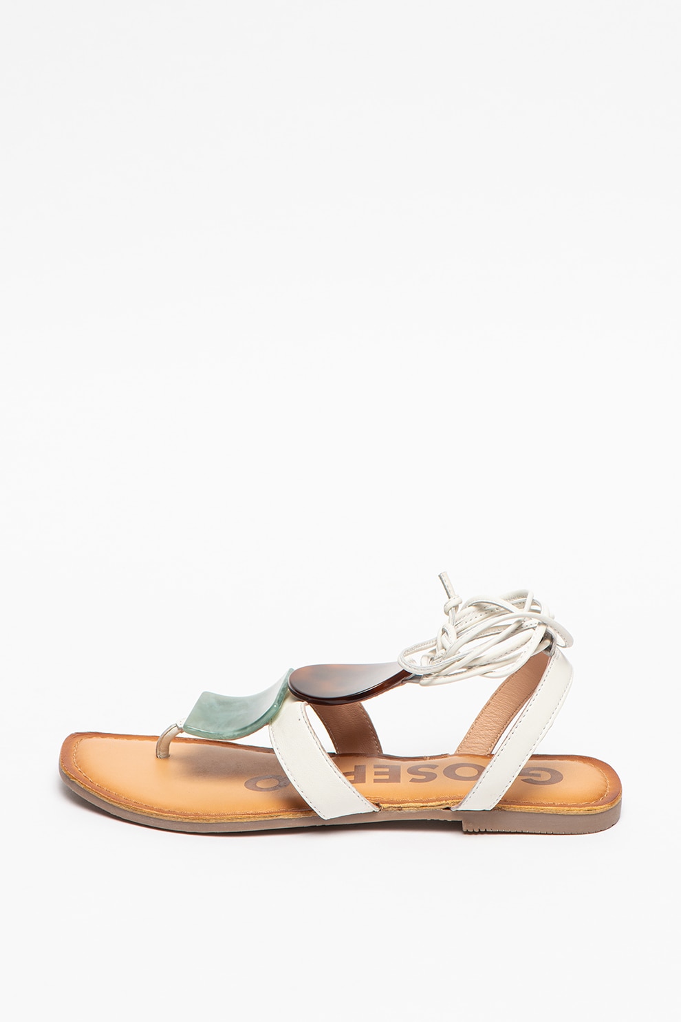 Gioseppo, Sandale de piele cu barete infasurabile Kovrov