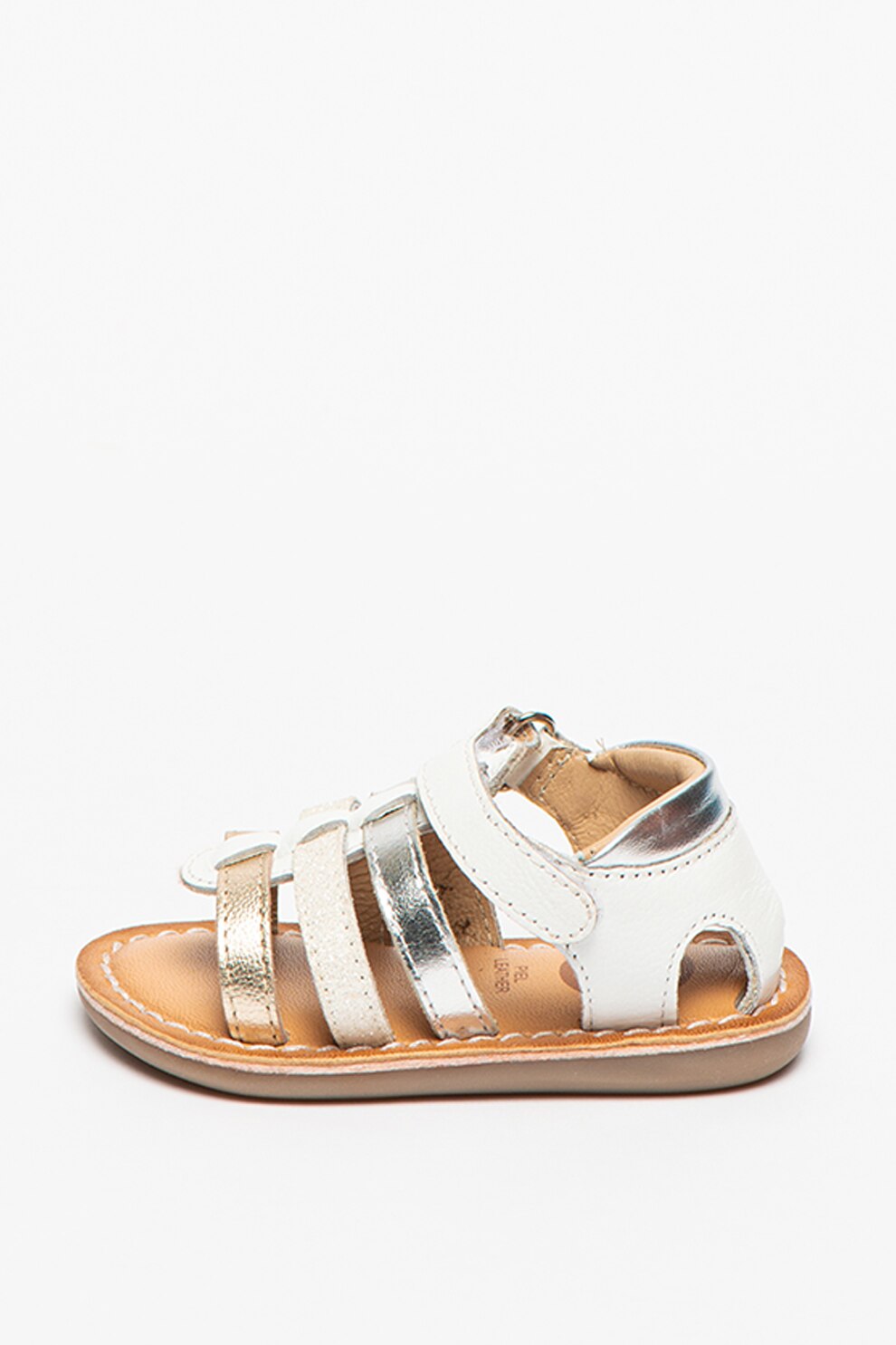 Gioseppo, Sandale de piele cu bareta velcro Okaloosa