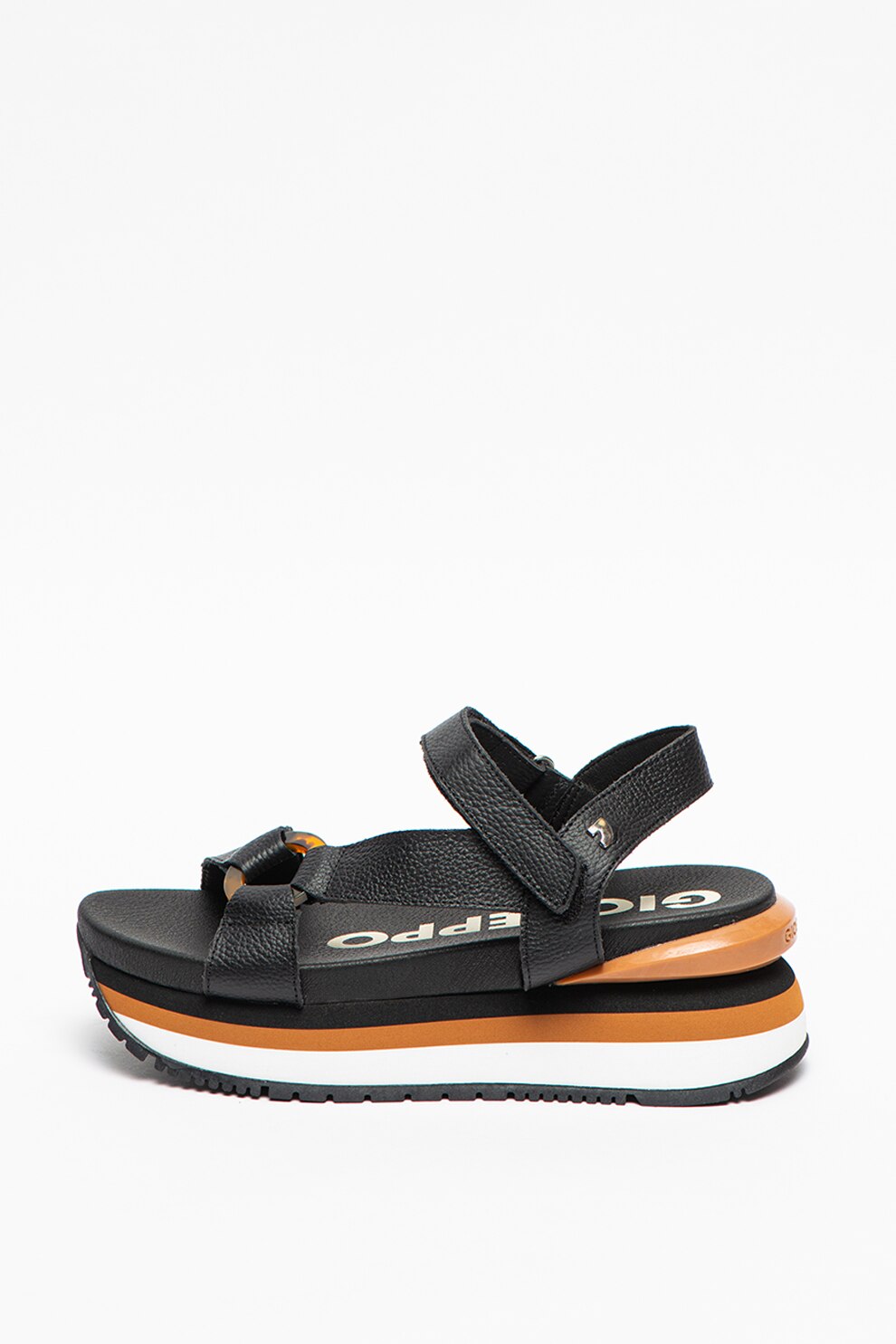 Gioseppo, Sandale wedge de piele Kileen