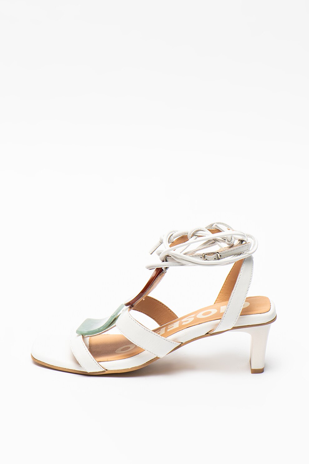 Gioseppo, Sandale de piele cu design petrecut Edson