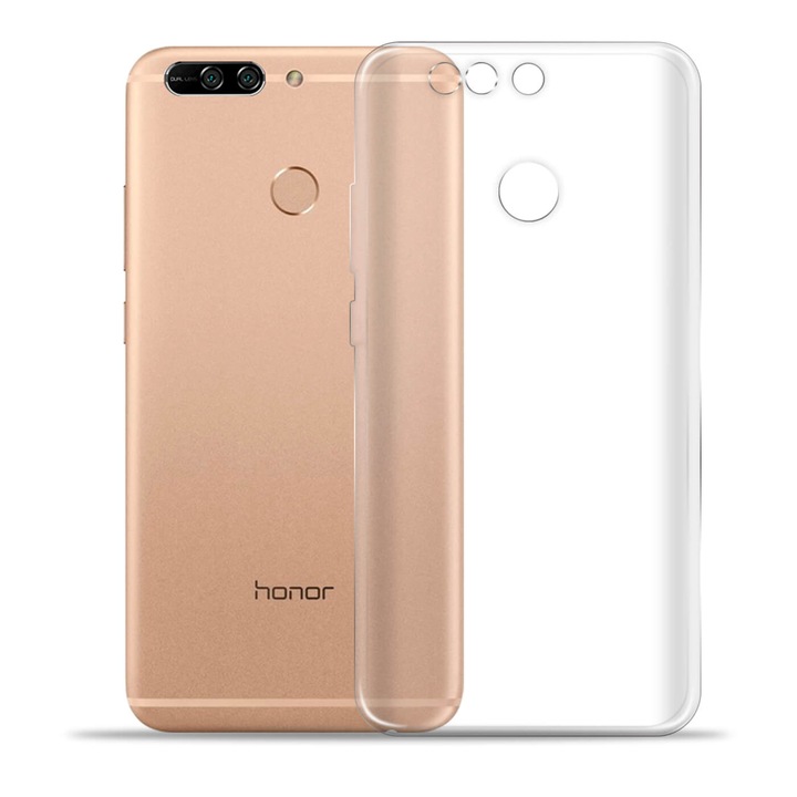 Husa de protectie pentru Huawei Honor 8 Pro, TPU, Transparent