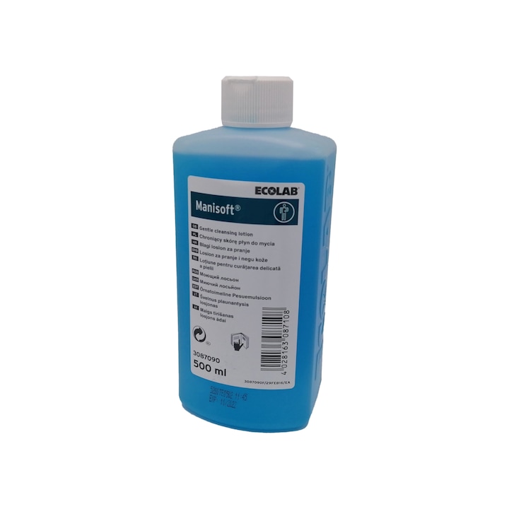 Lotiune dezinfectanta de maini si corp, cu miros fresh, Manisoft 500 ml