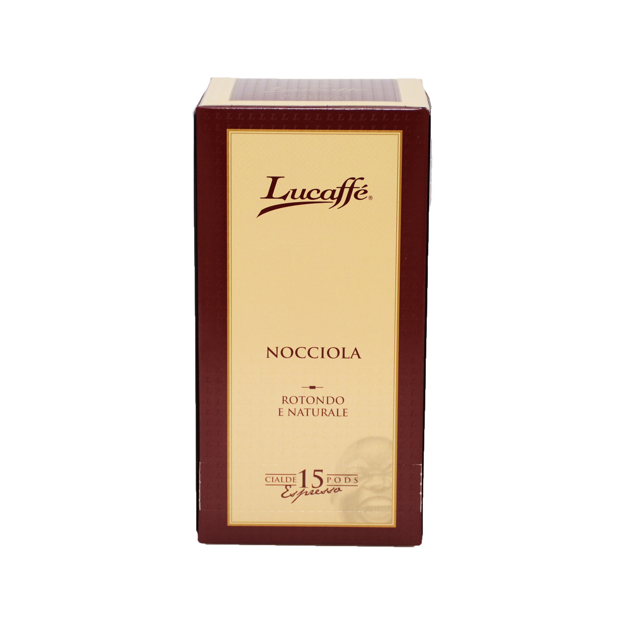 Cafea Monodoze, Cialde Lucaffe Nocciola, Dispencer 15 paduri