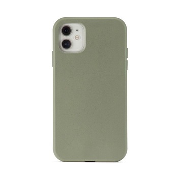 Husa de protectie Aiino Buddy pentru iPhone 12/12 Pro, Antibacteriana, Masliniu Husa de protectie Aiino Buddy pentru iPhone 12/12 Pro, Antibacteriana, Masliniu