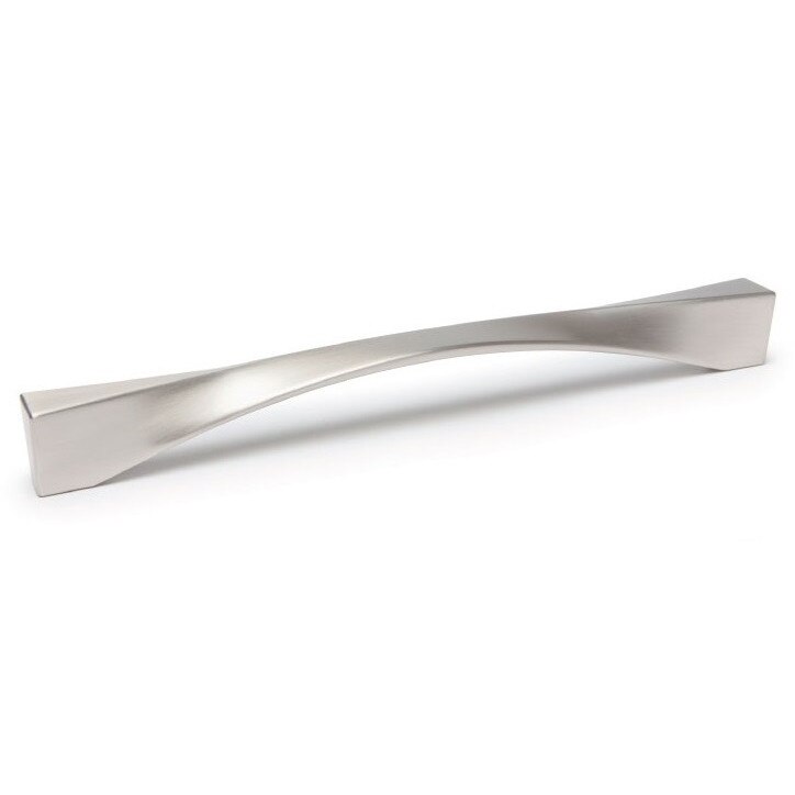 Maner pentru mobilier Twisted, finisaj nichel periat, L:170 mm