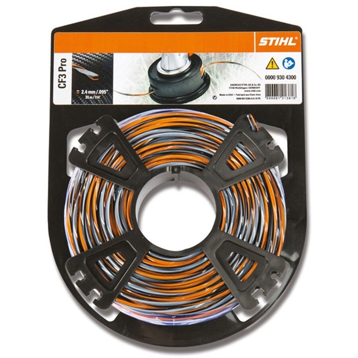 Fir nylon carbon Stihl CF3 Pro, 2.7 mm x 55 m, 00009304304