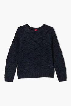 s.Oliver, Pulover din amestec de lana, Bleumarin s.Oliver, Pulover din amestec de lana, Bleumarin